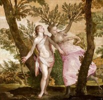 Apollo And Daphne by Paolo Caliari Veronese