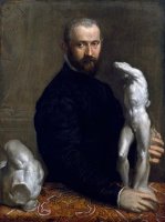 Portrait of Alessandro Vittoria by Paolo Caliari Veronese