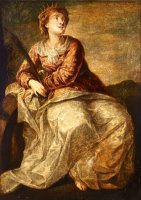 St Catherine by Paolo Caliari Veronese