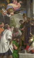 The Consecration of Saint Nicholas by Paolo Caliari Veronese