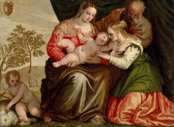 The Mystic Marriage of St. Catherine by Paolo Caliari Veronese