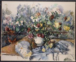 A Large Bouquet of Flowers C 1892 95 by Paul Cezanne
