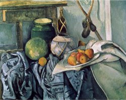 A Still Life Aubergines by Paul Cezanne