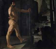 Apotheosis of Delacroix by Paul Cezanne