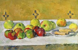 Apples and Biscuits by Paul Cezanne
