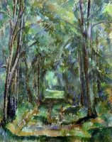 Avenue at Chantilly by Paul Cezanne