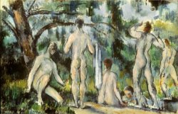 Cezanne Bathers 1892 94 by Paul Cezanne
