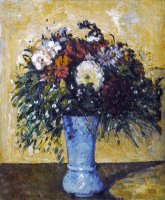Cezanne Flowers 1873 75 by Paul Cezanne