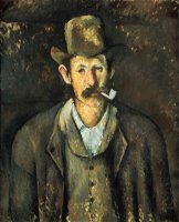 Cezanne Pipe Smoker C1892 by Paul Cezanne