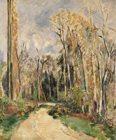 Chimney at The Entrance to The Forest by Paul Cezanne