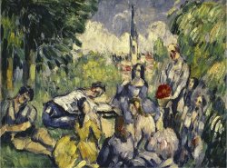 Dejeuner Sur L Herbe by Paul Cezanne