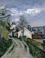 Doctor Gachet S House at Auvers Circa 1873 by Paul Cezanne