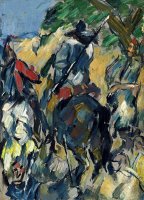 Don Quixote View From The Back C 1875 by Paul Cezanne