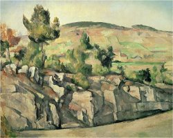 Hillside in Provence C 1886 90 by Paul Cezanne