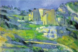 House in Provence by Paul Cezanne