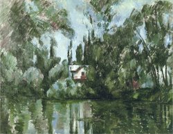 House on The Banks of The Marne 1889 90 by Paul Cezanne