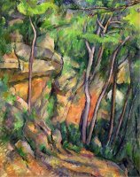 In The Park of Chateau Noir Circa 1896 99 by Paul Cezanne
