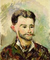 Jules Peyron C 1885 by Paul Cezanne
