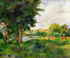 Landscape by Paul Cezanne