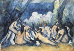 Large Bathers by Paul Cezanne