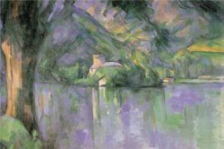 Le Lac Annecy by Paul Cezanne
