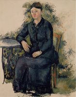 Madame Cezanne in The Garden 1880 82 by Paul Cezanne