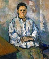 Madame Cezanne Seated 1893 94 by Paul Cezanne