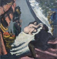Modern Olympia by Paul Cezanne
