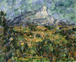 Mont Saint Victoire 1904 05 by Paul Cezanne
