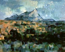 Montagne Sainte Victoire 1904 06 Oil on Canvas by Paul Cezanne