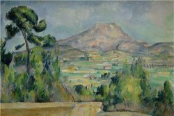 Montagne Sainte Victoire by Paul Cezanne