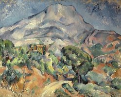 Mount St Victoirela by Paul Cezanne