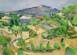 Mountains in Provence by Paul Cezanne