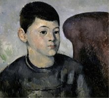 Portrait Du Fils De L Artiste by Paul Cezanne