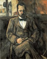 Portrait of Ambroise Vollard by Paul Cezanne