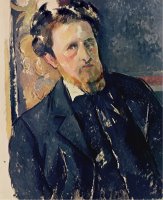 Portrait of Joachim Gasquet 1873 1921 1896 97 by Paul Cezanne