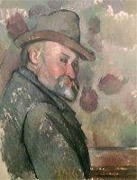 Self Portrait 1890 94 by Paul Cezanne