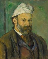 Self Portrait About 1878 1880 by Paul Cezanne