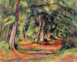 Sous Bois 1890 94 by Paul Cezanne