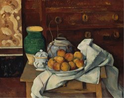 Still Life About 1885 by Paul Cezanne