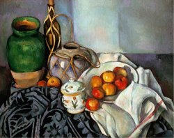 Still Life with Apples 1893 94 by Paul Cezanne