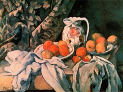 Still Life with Apples by Paul Cezanne