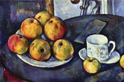 Still Life with Cup And Saucer by Paul Cezanne