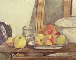 Still Life with Open Drawer by Paul Cezanne