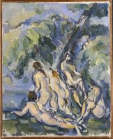 Study for Les Grandes Baigneuses C 1902 06 by Paul Cezanne
