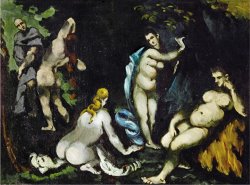 Temptation of Saint Anthony 1867 70 by Paul Cezanne
