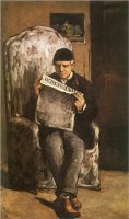 The Artist S Father 1866 by Paul Cezanne