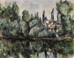The Banks of The Marne 1888 by Paul Cezanne