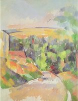 The Bend in The Road 1900 06 by Paul Cezanne