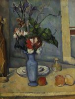 The Blue Vase About 1885 1887 by Paul Cezanne